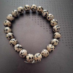 Dalmatian Stretch Bracelet